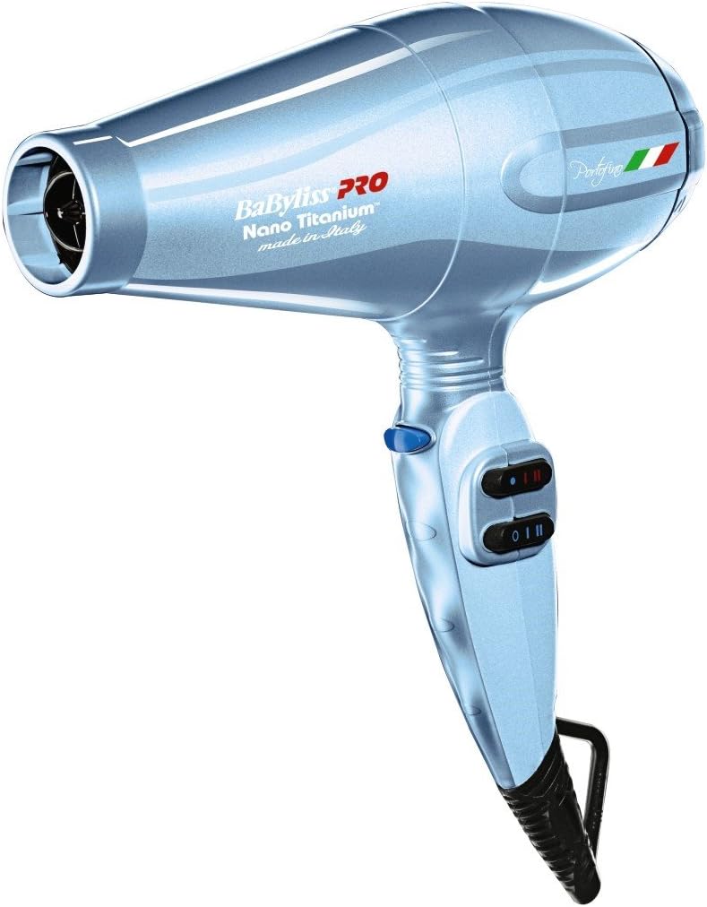 Babyliss Nano Titanium Blue Dryer