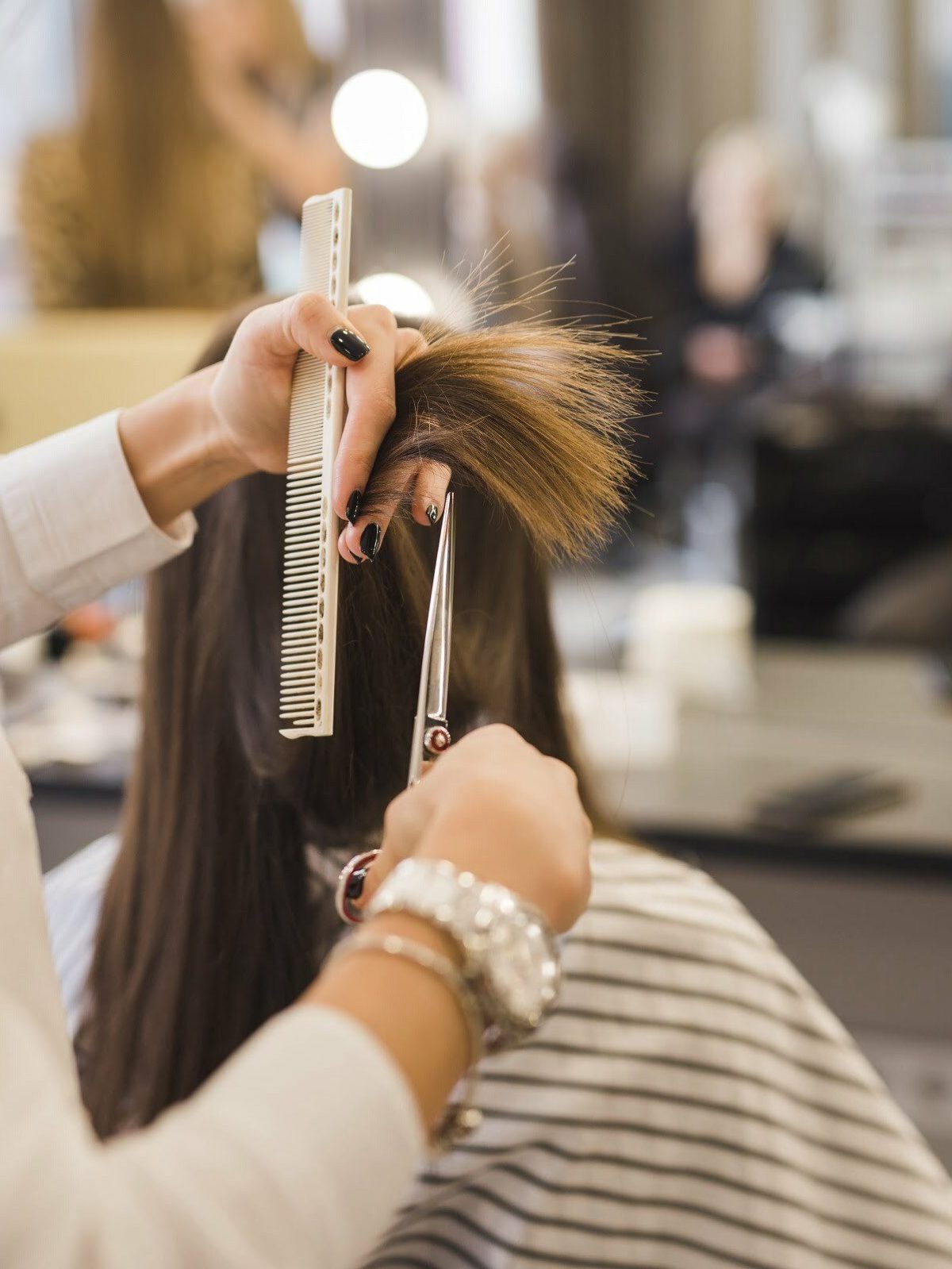 The importance of using the same hair stylist